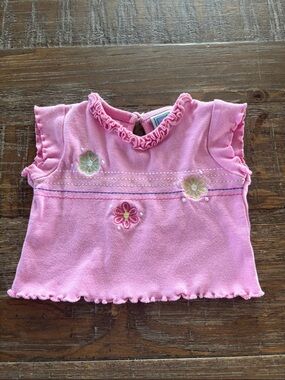 5/$10 Y2K Little Me Pink Embellished T-Shirt